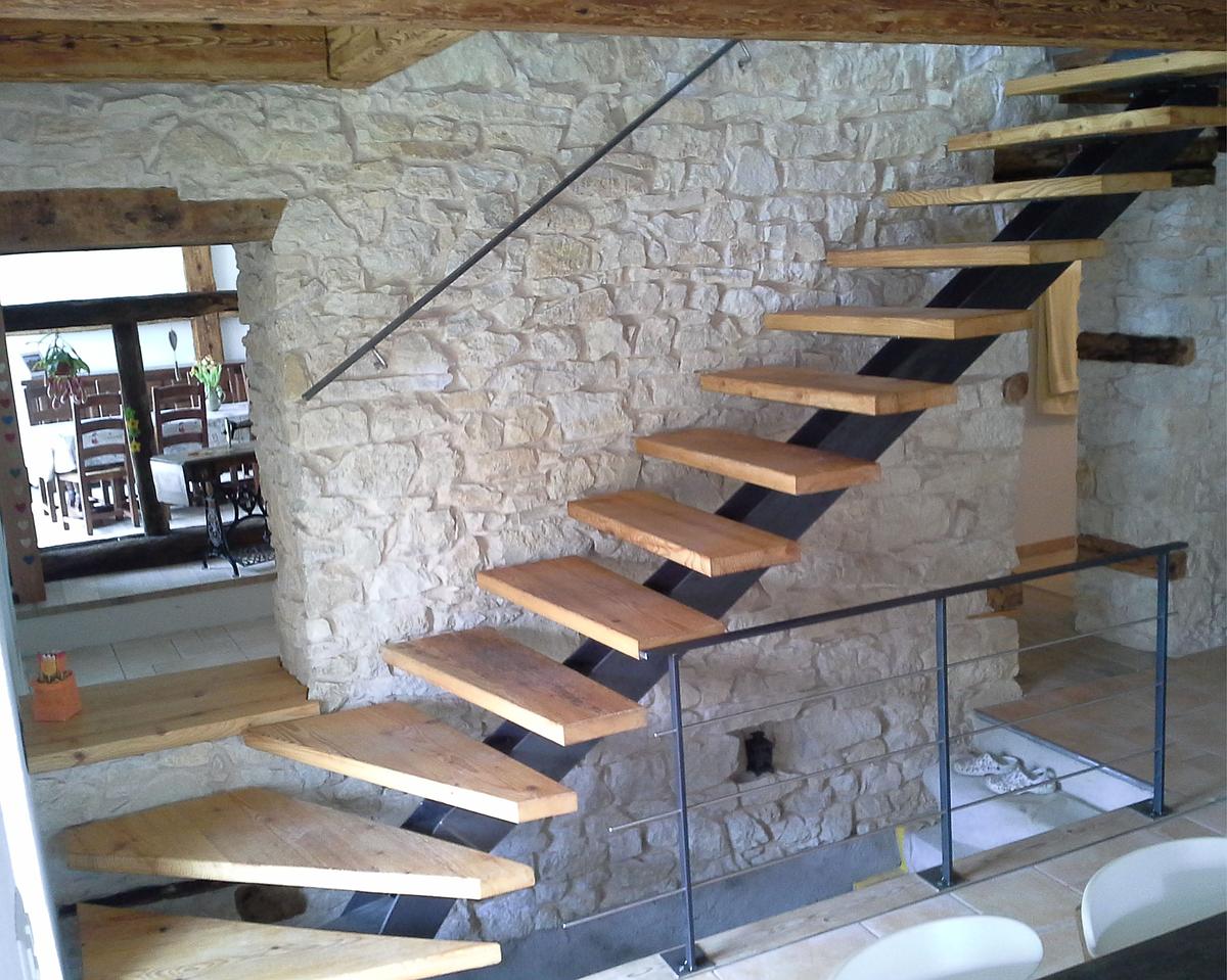 Barrières, garde-corps & escaliers — réalisation CR Métallique SA, photo 43