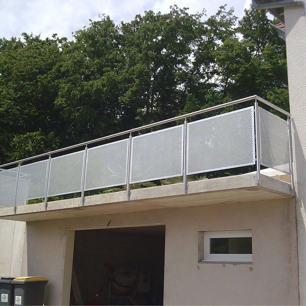 Barrières, garde-corps & escaliers — réalisation CR Métallique SA, photo 16