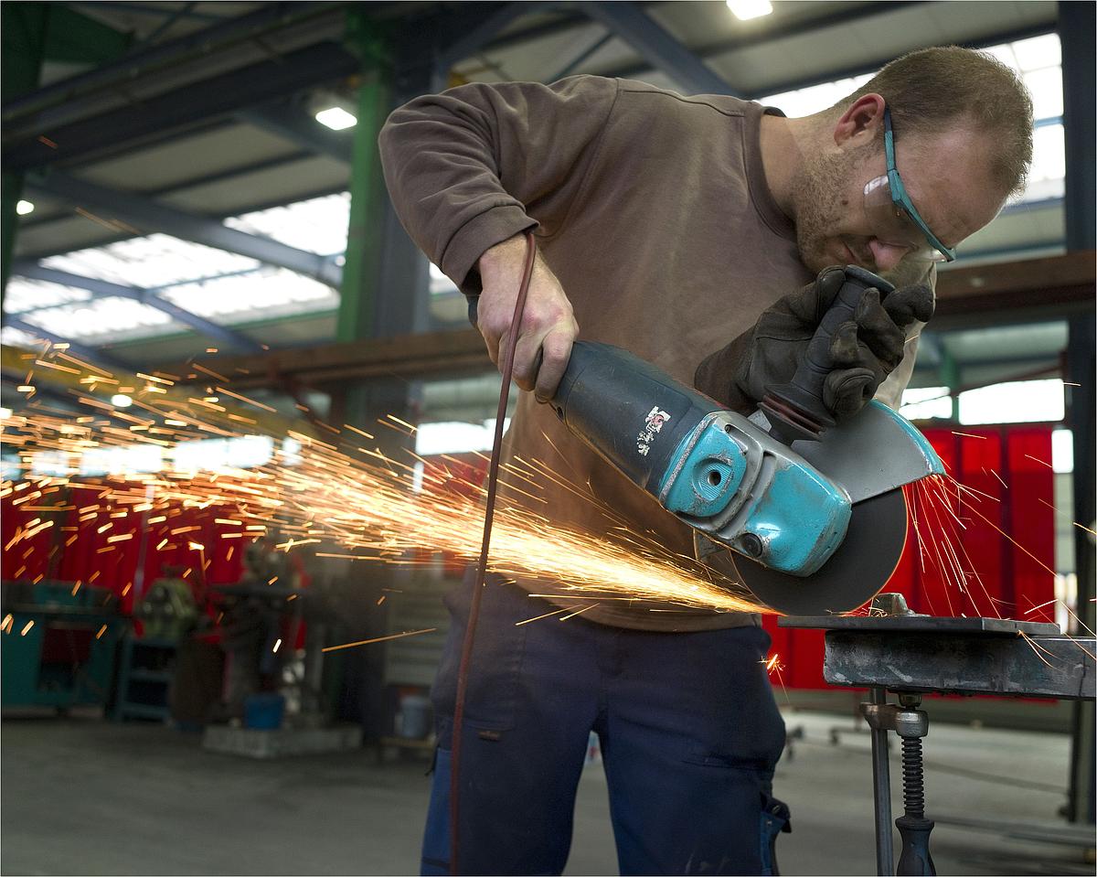L’atelier de CR Métallique SA à Porrentruy