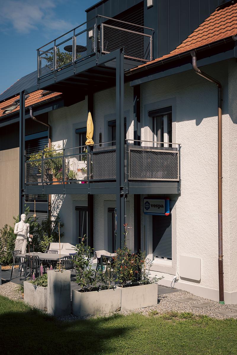 Couverts, balcons & avant-toits — réalisation CR Métallique SA, photo 4
