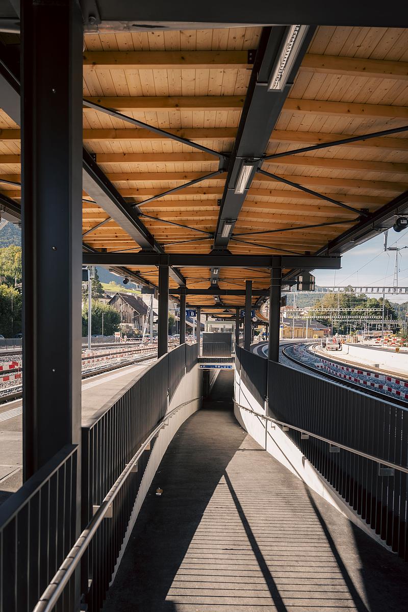 Réseaux ferroviaires — réalisation CR Métallique SA, photo 4