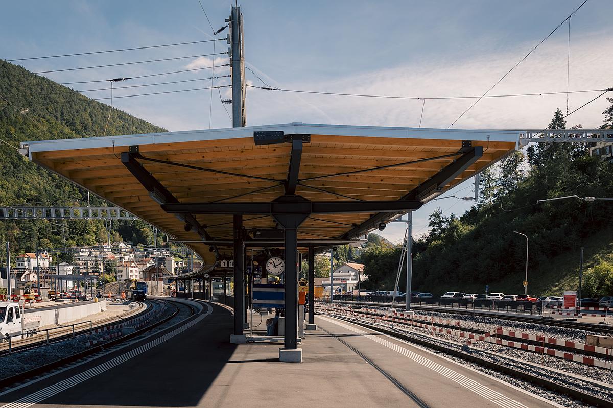 Réseaux ferroviaires — réalisation CR Métallique SA, photo 3